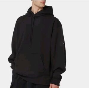 Adidas Y-3 Cotton Hoodie black Unisex Women's Sz Xl